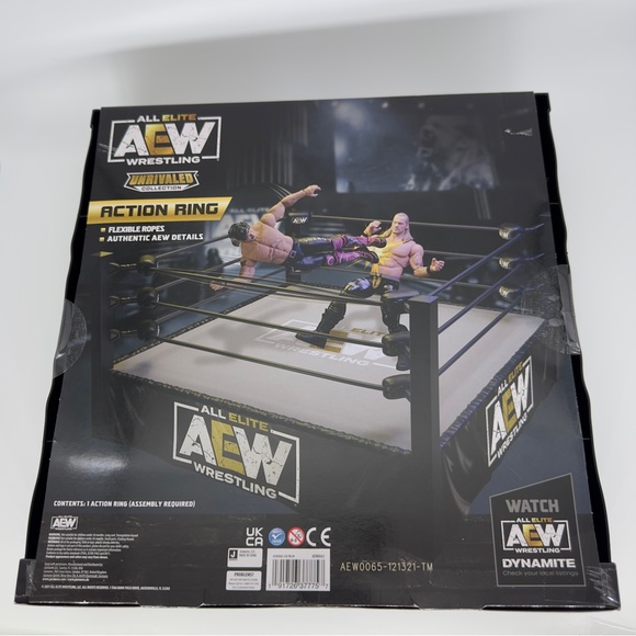 AEW All Elite Wrestling Unrivaled Action Wrestling Ring Playset - Picture 1 of 7